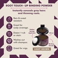 thumbnail image 2 of Root Touch Up Powder Style Edit para cabello castaño claro, 2 of 5
