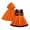 v#3472Orange3343, variant on Rggeeun Halloween Girls Sets Cute Cape Hoodie Flower Pleated Dress Matching Sets Outdoor Play Adorable,Orange,4-5 Years