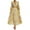 Yellow, variant on EGNMCR Women's Floral Dresses Autumn Winter V Neck Long Sleeve Corset Ruched Hem Dresses Plus Size Trendy Party Beach Casual Maxi Dresses
