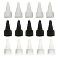 thumbnail image 1 of MasteelfCA 36pcs Bottle Lids Jar Caps Jar Lids Plastic Lids for Home Replacement Storage, 1 of 7