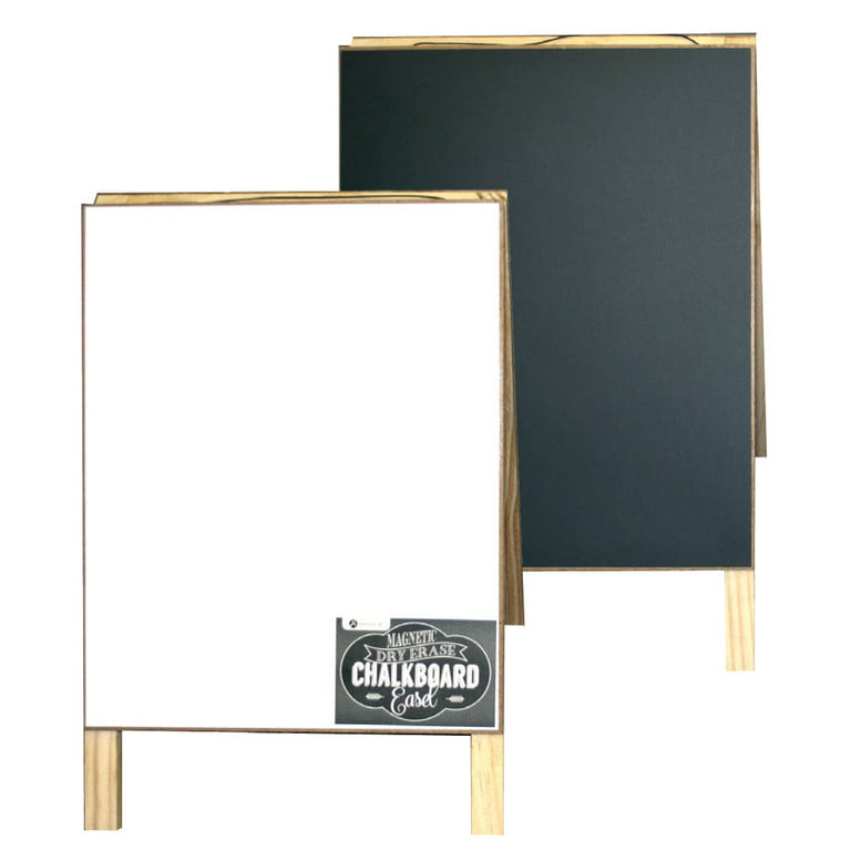 Colorations® Premium Free Standing Art Easel with Magnetic Dry Erase &  Chalkboard