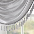 thumbnail image 2 of Gracie Mills Aurelius Faux Silk Sheen Waterfall Embellished Valance - GRACE-9442, 2 of 2