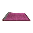 thumbnail image 2 of Ahgly Company Indoor Square Abstract Purple Modern Area Rugs, 4' Square, 2 of 4