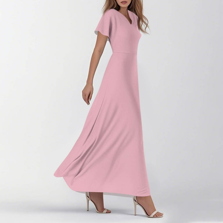 ruffle red dress Amarina Dress with Frills