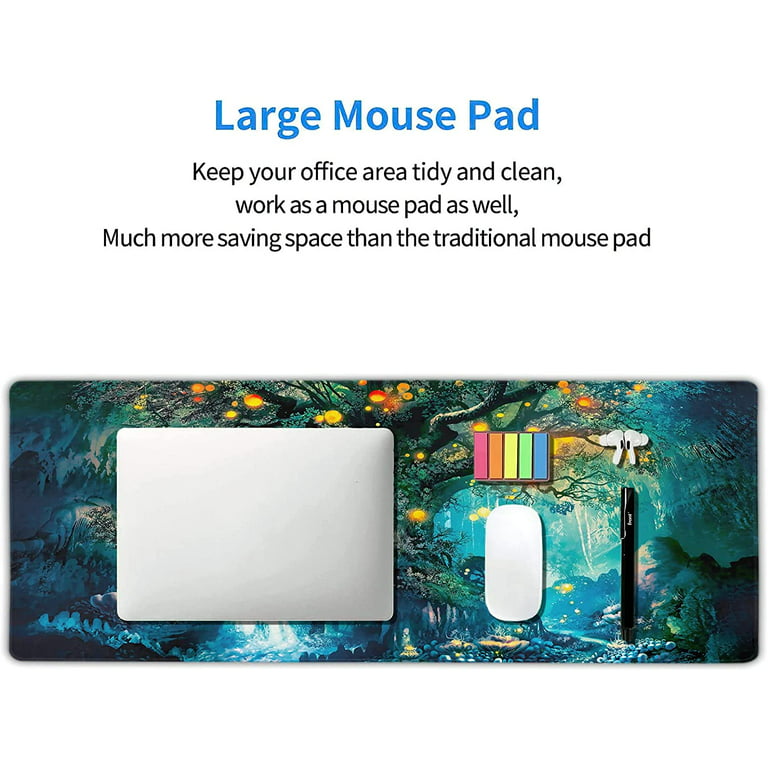 Big Gaming Mousepad XL Gaming Mouse Pad Gaming Desk Mat Gaming Desk Pad  Large Mouse Pad XXL Fantasy Keyboard Mat 