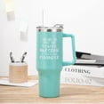 thumbnail image 4 of Inspirational Gifts for Women, Sometimes You Forget You''re Awesome 40 oz Tumbler with Handle and Straw, Birthday Gifts for Her Girlfriend Sister - Green, 4 of 6