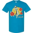 thumbnail image 3 of Inktastic Retro Hula Girl T-Shirt, 3 of 5