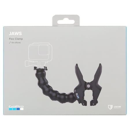 GoPro Jaws Adjustable Clamp Mount, Flex Clamp and Neck, for GoPro HERO3+ Black, Multicolor, 1