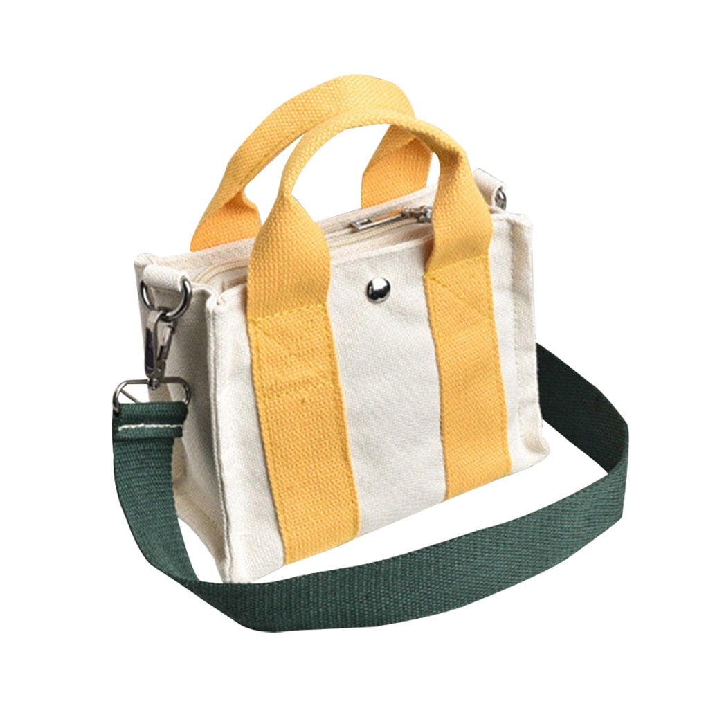 square canvas tote