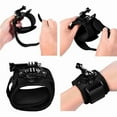 thumbnail image 4 of 360 Degrees Rotation Gopro Wrist Strap Arm Strap Mount Wrist Band for GoPro Hero 13 12 11 10 9 8 Insta 360 X4 DJI Action 5 Pro, 4 of 7