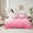 Pink D, variant on Feelyou Bowknot Initial M Bedding Comforter Set 7pcs, Glitter Stars King Bedding Sets