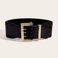 thumbnail image 4 of Ywmsfl Waist Cincher Underbust PU Waistband Elegant Elastic Belt for Wrap Dress Waist Belt for Suit Skirt Jeans Jewelry, 4 of 9
