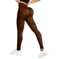 thumbnail image 2 of Celsior Compression Leggings Anti Cellulite Pants for Workout Running Athletic Fitness Sport Pants 3D Anti Cellulite Leggings for Women Butt Lift Booty Workout Tights Anti Cellulite Leggings Brown M, 2 of 8