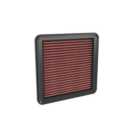 K&N Performance High-Flow Engine Air Filter: Washable, Multi-Layer Protection, Engineered to Boost Horsepower, 33-5120