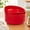 Cherry Red, variant on Large Ceramic Pasta Bowls Set of 4, 47 oz, Microwave and Dishwasher Safe, Glossy Porcelain Shallow Soup and Salad Serving Bowls, Hunter Green