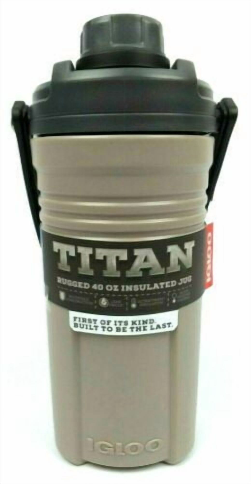 Igloo Titan Roto Molded 40 OZ Jug,Beige,40 Oz