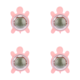 thumbnail image 1 of Catnip Toys Giratorio Gato Pared Stick-On Ball Suministros para () Rosa, 1 of 5