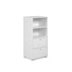 thumbnail image 2 of Aparador de Cocina Blanco con 2 Cajones y 1 Entrepaño Estructura de Madera Industrial, 2 of 4