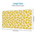 thumbnail image 2 of Kdxio Cheese Print Large Gaming Mouse Pad,Non-Slip Base,Water Resist Keyboard Pad for Gamer,Office & Home,29.5 x 15.8 in, 2 of 6