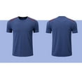 thumbnail image 5 of Taqqpue Sport Shirts for Men Athletic Running Gym Quick Dry Short Sleeve Performance Moisture Wicking T Shirt, 5 of 9