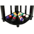 thumbnail image 4 of Regent 28-in Corner Floor Pool Rack for Pool Cues, Balls, and Racking Triangle, includes 4 Drink Holders, 4 of 4