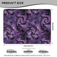 thumbnail image 7 of COEQINE Universal Boot Liner for Dogs Cats, All Season Washable Cargo Cover Heavy Duty Rear Trunk Mat for SUV Sedan Truck Halloween Decor, 29" x 39", Bat Tie-dye Purple, 7 of 7