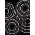 thumbnail image 2 of Westfield Home  Posh Shari Black Ultra Plush Shag Area Rug 1'10 x 3'1 2' x 3', 2 of 4
