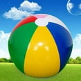 thumbnail image 3 of LEEYNEER 2 Pcs Parties Inflatable Ball Colorful Beach Balls Inflatable Beach Balls Swimming Pool Beach Ball, 3 of 4