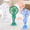 thumbnail image 5 of ZOURIH Handheld Misting Fan Portable, Small Personal Hand Held Rechargeable Mist Fan Water Spray,Operated Hand Mister Fans 3-Speed, 4-15 Hrs Runtime for Travel Home Office Available variety colors, 5 of 9