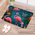 thumbnail image 5 of Flamingo Polyester Non-Slip Chair Mat Rug Outdoor Carpet Door Mat Machine Washable, 5 of 6