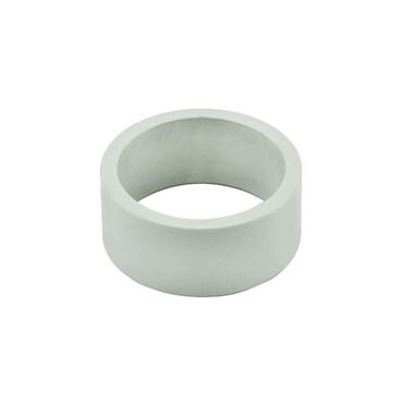 Alta 1 1/8" Bike Headset Spacer, 15mm, Multiple Colors (White)