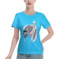 thumbnail image 1 of Women's Basic Short Sleeve T-Shirt Conan and Kaito Kidd, 1 of 6