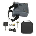 thumbnail image 2 of Video Goggles, Build In 2000mAh Battery FPV Video Glasses 92% Transparent Lens 800 X 480 Resolution  for Aerial Photograph, 2 of 7
