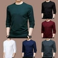 thumbnail image 5 of Ana Mens Casual Long Sleeve T-shirt Undershirt Blouse Muscle Activewear Pullover Top, 5 of 8