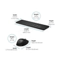 thumbnail image 4 of Combo de Teclado y Mouse Inalámbricos HP 650, 4 of 4