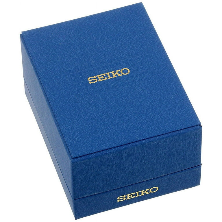 Seiko Men s Analog Automatic 100m Two Tone Stainless Steel Watch SRP704 Walmart