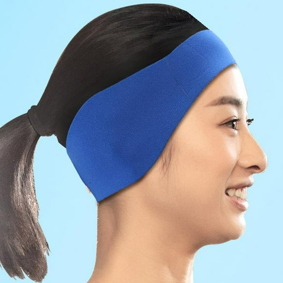 LEORX Adjustable Swim Headband Neoprene Ear Protector for Shower and Bathing