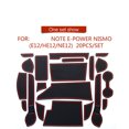 thumbnail image 4 of Riwesomey Alfombrilla para ranura de puerta de reposabrazos de coche, 19 piezas, portavasos montado en vehículo, almohadilla con ranura para Automoción decorativa y accesorios Negro, 4 of 6