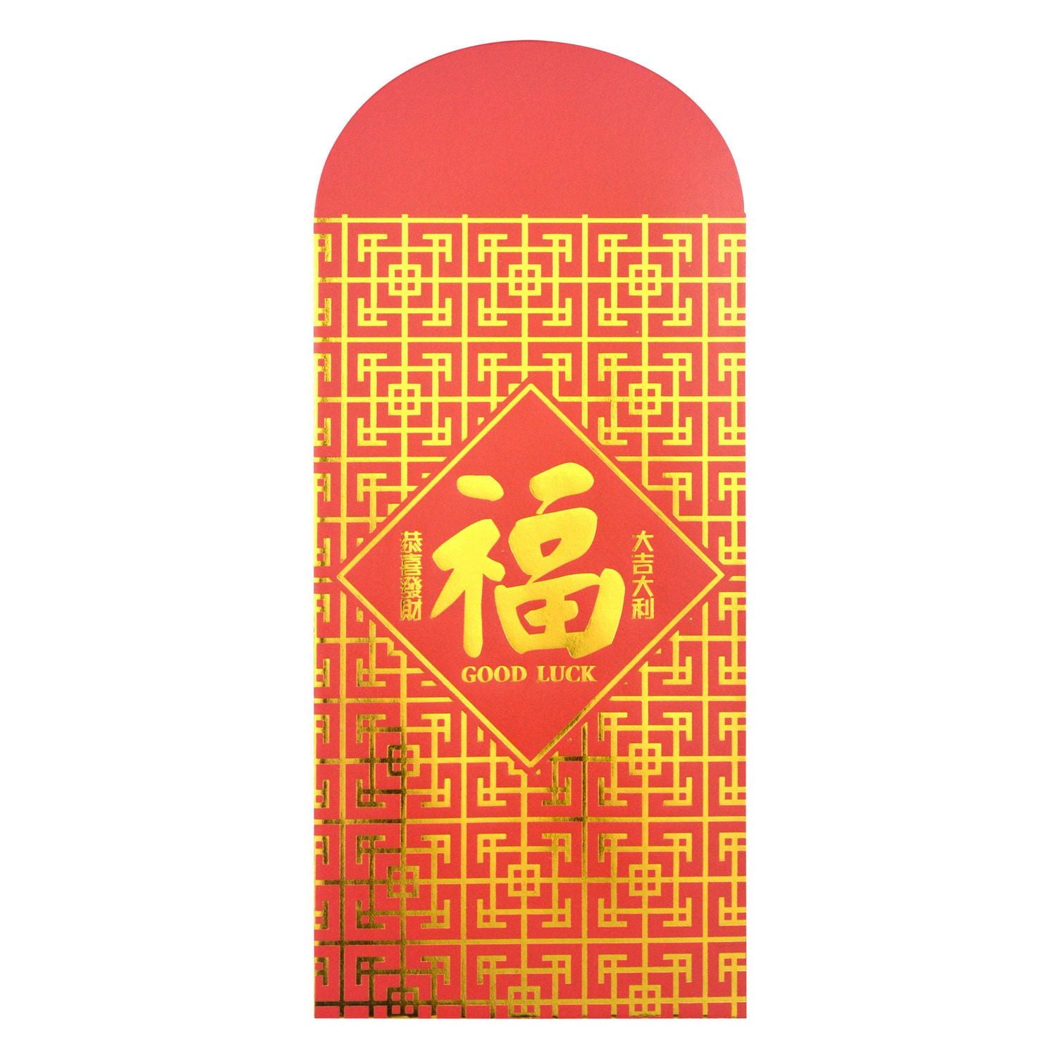 Paquet de chance rouge de 8 carats