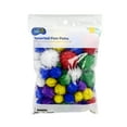 thumbnail image 2 of (4 pack) Hello Hobby Multicolor Glitter Craft Pom Poms, 100 Pieces, 2 of 6