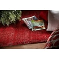 thumbnail image 3 of 2' x 4' Polyester Red Heather Area Rug, 3 of 5