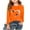 Orange, variant on SGFCWSX Girls Long Sleeve Tops Round Neck Shirts Kids Fall Casual T-Shirts Pink Size 2-3 Years