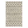 thumbnail image 2 of Unique Loom Moroccan Trellis Shag Collection Area Rug - Meknes (4' 1" x 6' 1" Rectangle Ivory/Gray), 2 of 6