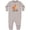 AC-Heather Grey, variant on Aunt Loves Me Woodland Fox Baby Fleece Romper