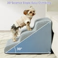 thumbnail image 7 of Dog Stairs for Small Dogs, 2-Steps Dog Ramp for Couch, Pet Stairs with Highly Supportive Foam and Non-Slip Bottom, Dog Steps for Cat & Doggie (High 11.8 Inch), 7 of 7