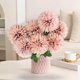 thumbnail image 5 of Lekihaqq Artificial Ball Chrysanthemum Silk Flowers Wedding Centerpieces Fake Bouquet Home Decor, 5 of 7