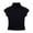 Black, variant on Short Sleeve Shirts for Girls Turtleneck Sweater Solid Color Loose Business Tshirts Tops Casual Summer Fall ﻿ (Black, 18-24 Months)
