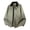 Khaki, variant on Crop Jackets for Men Jerdar Men's Color-blocked Lapel Zip-up Snap Button Zip-up Pocket Long-sleeved Coat Top