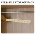 thumbnail image 3 of HOMEMAXS 2pcs Belt Hanger Rack Holder Plastic Necktie Organizer Scarf Hat Holder For Closet Wardrobe Storage Bag Purse Space Saver, 3 of 8