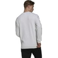 thumbnail image 2 of Men's adidas Feel Cozy Fleece Sweatshirt Color: White Black Size: XXL, 2 of 5